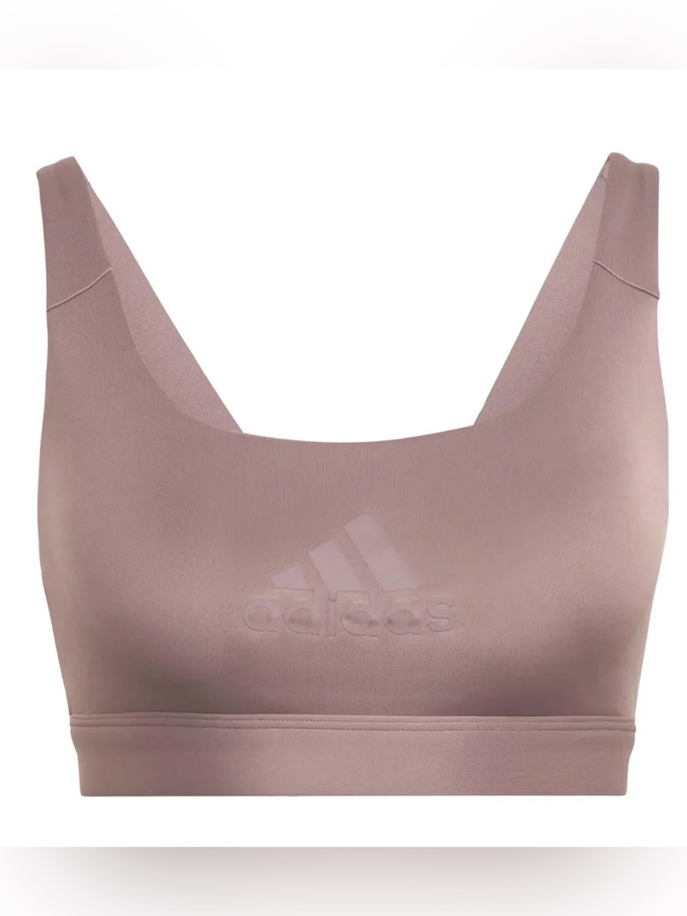 adidas Mauve Scoop-Front Medium Support Sports Bra XXL (A-C) -10915000